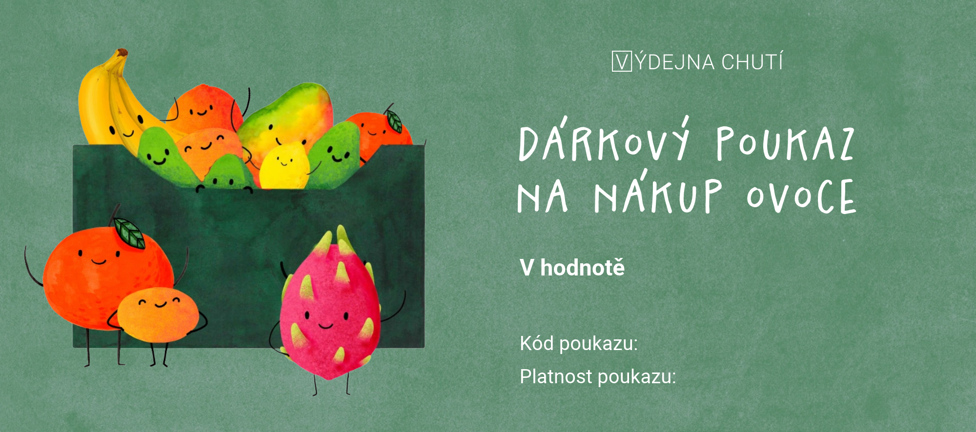 Dárkový poukaz 1 200 Kč