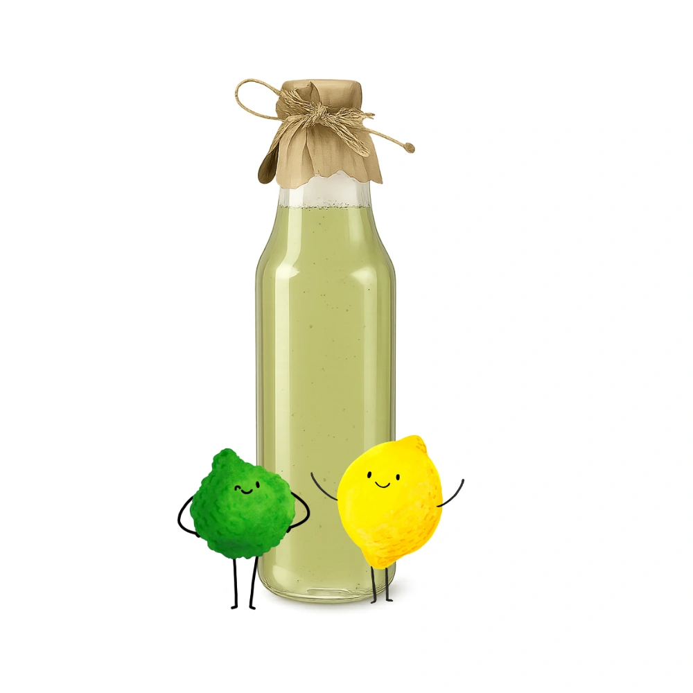 Sirup z BIO citronů s bergamotem