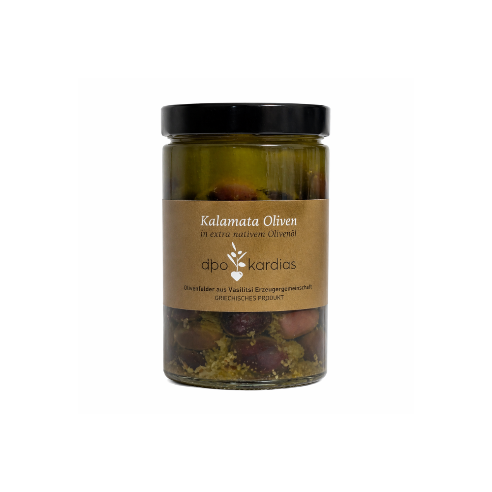 Olivy Kalamata s peckou v nálevu 500 g